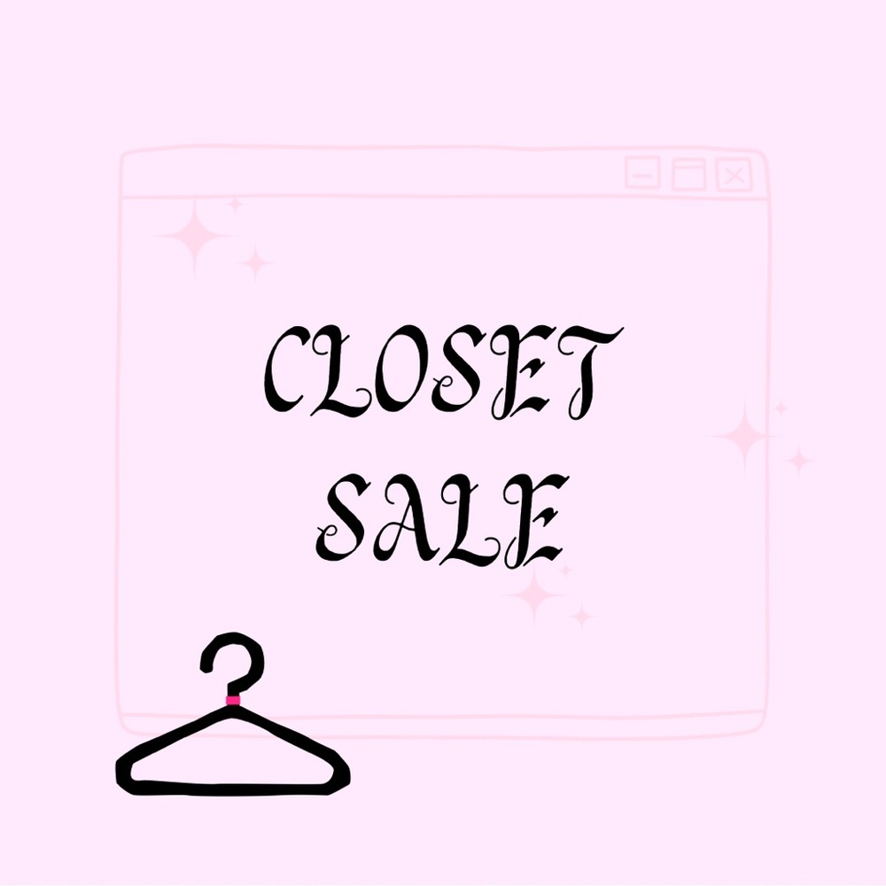 Everything must go!